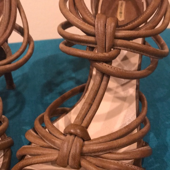 Maxstudio.com tan genuine leather shoes - Picture 4 of 5